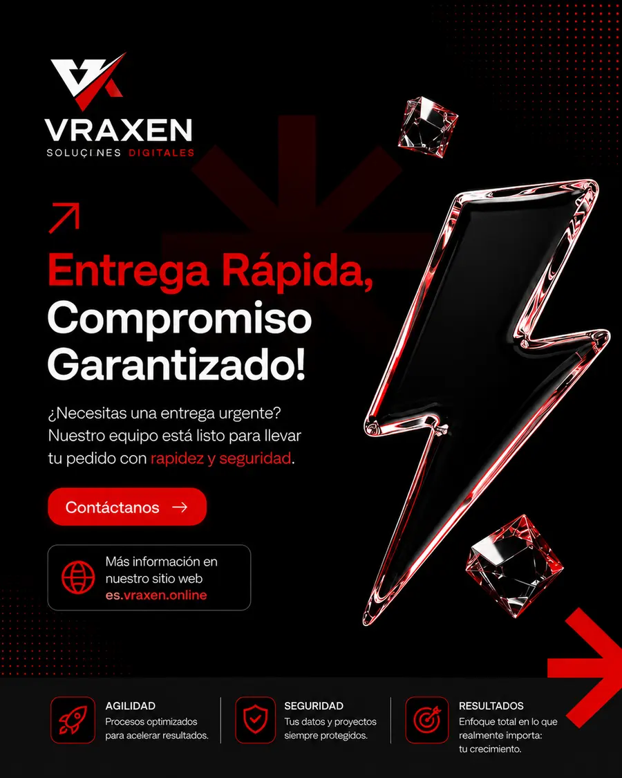 Entrega rápida, compromiso garantizado