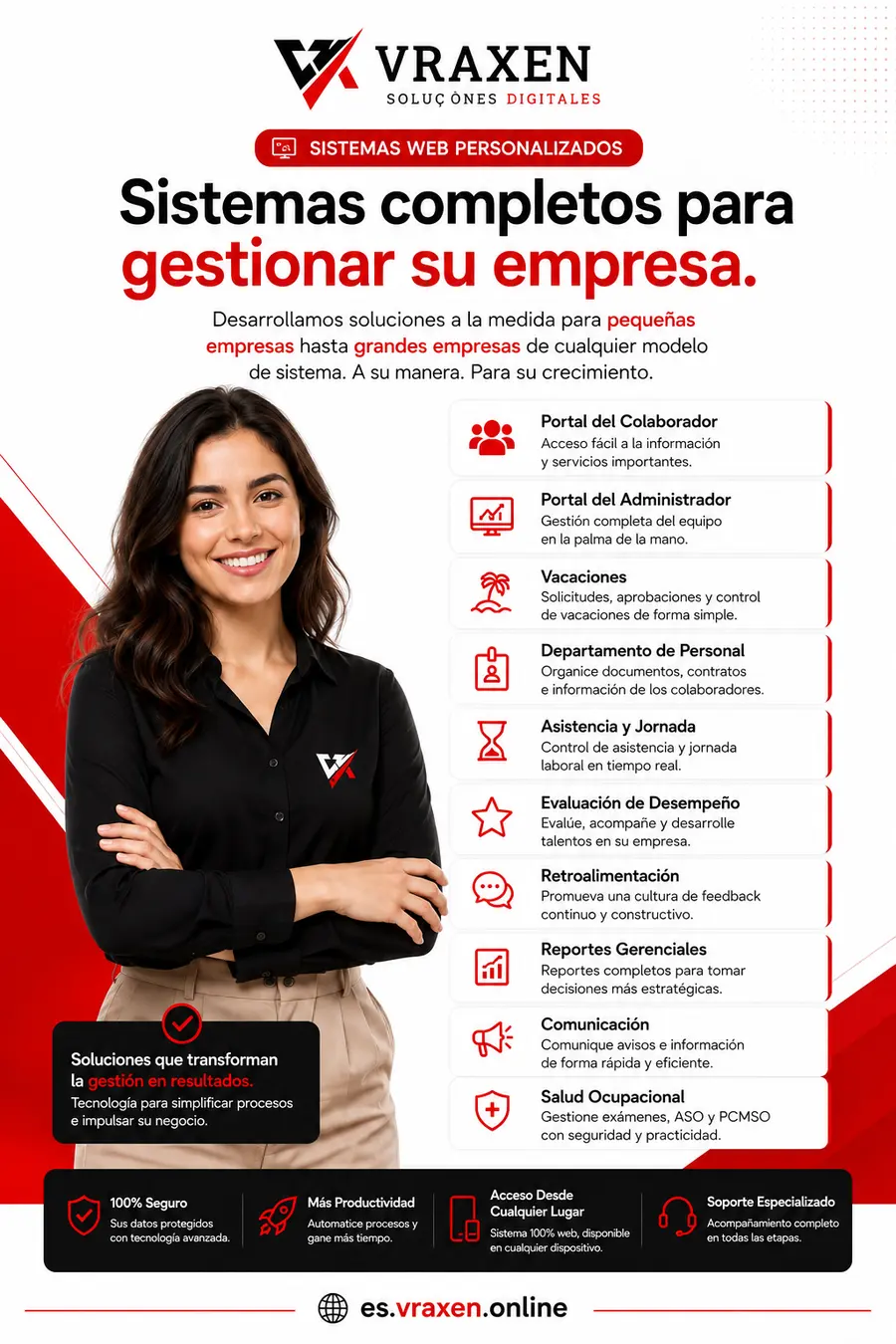 Sistemas completos para gestionar su empresa